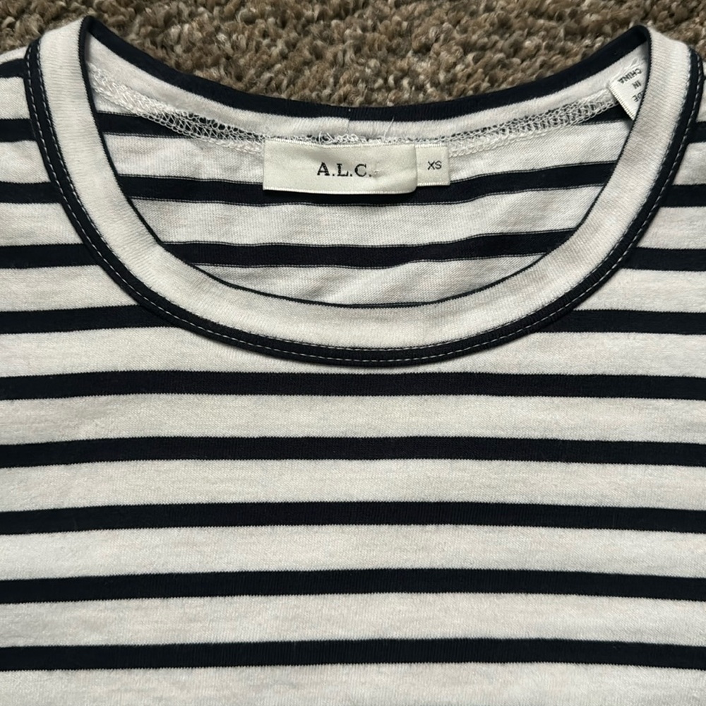 A.L.C. Striped tee